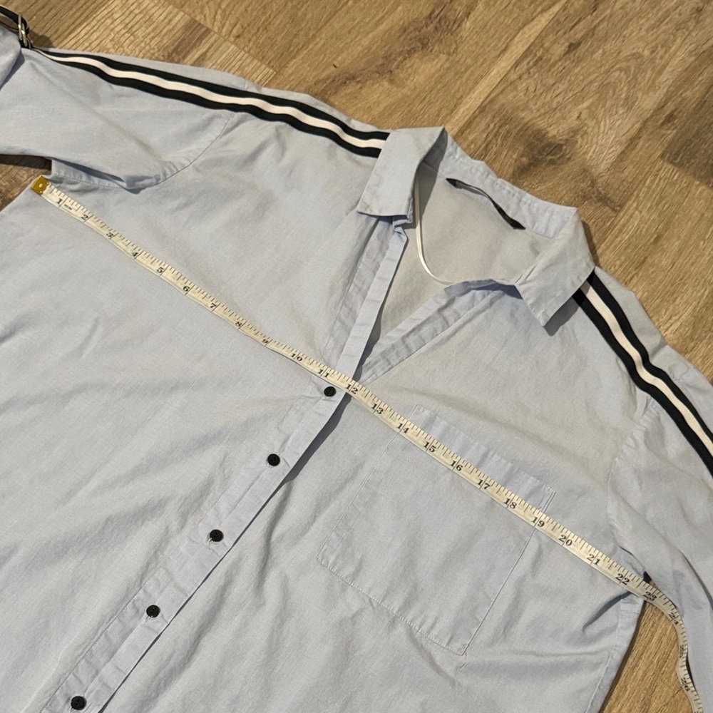 Zara Basic Collection Women's Light Blue Button D… - image 5